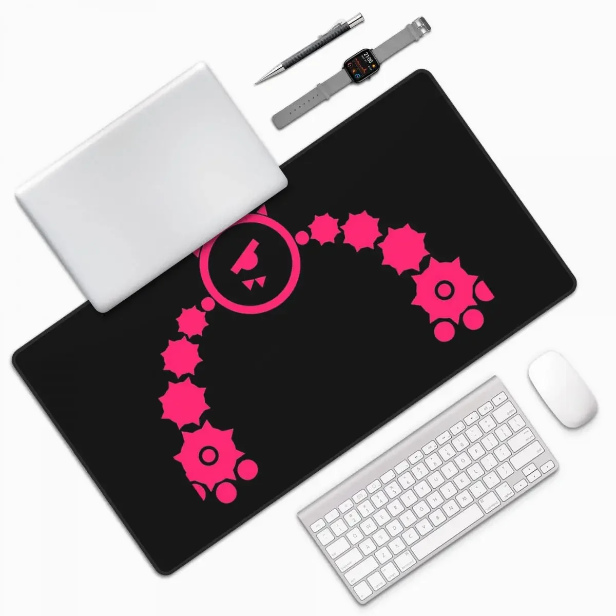 Just Shapes And Beats Blixer Large Mouse Pad Computer Keyboard Mouse Mat Gaming PC Laptop Desk Mat Office Accessories Table Mats