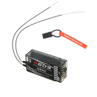 S603 6CH 2.4G Receiver Compatible WITH DX6i JR DX7 PPM Support PPM channel for Helicopters Quardcopters RC Airplane DSMX Parts
