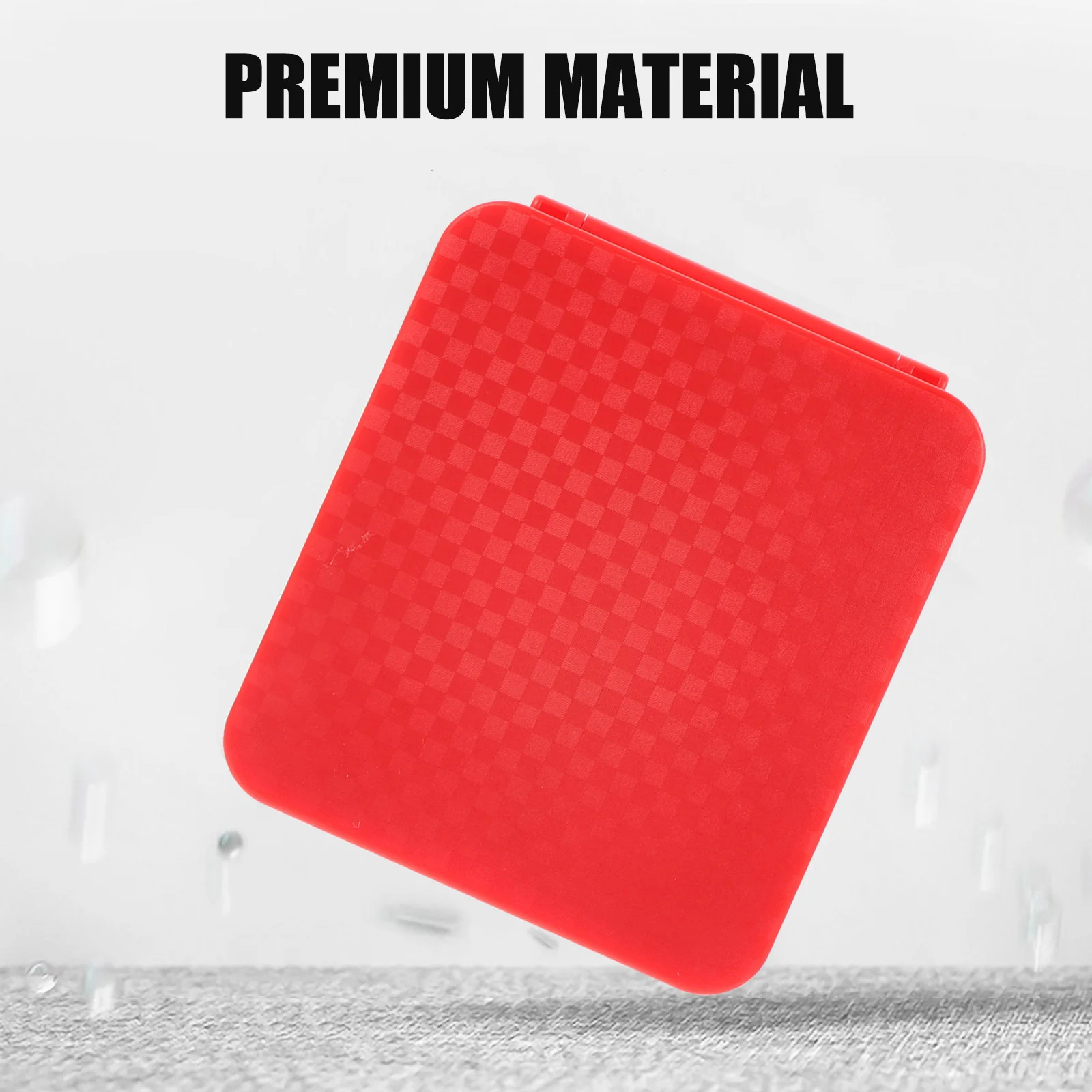 

Game Card Case 12 Slots ABS Silicone Durable Protective Anti-Slip Compact Game Card Storage Holder Shockproof