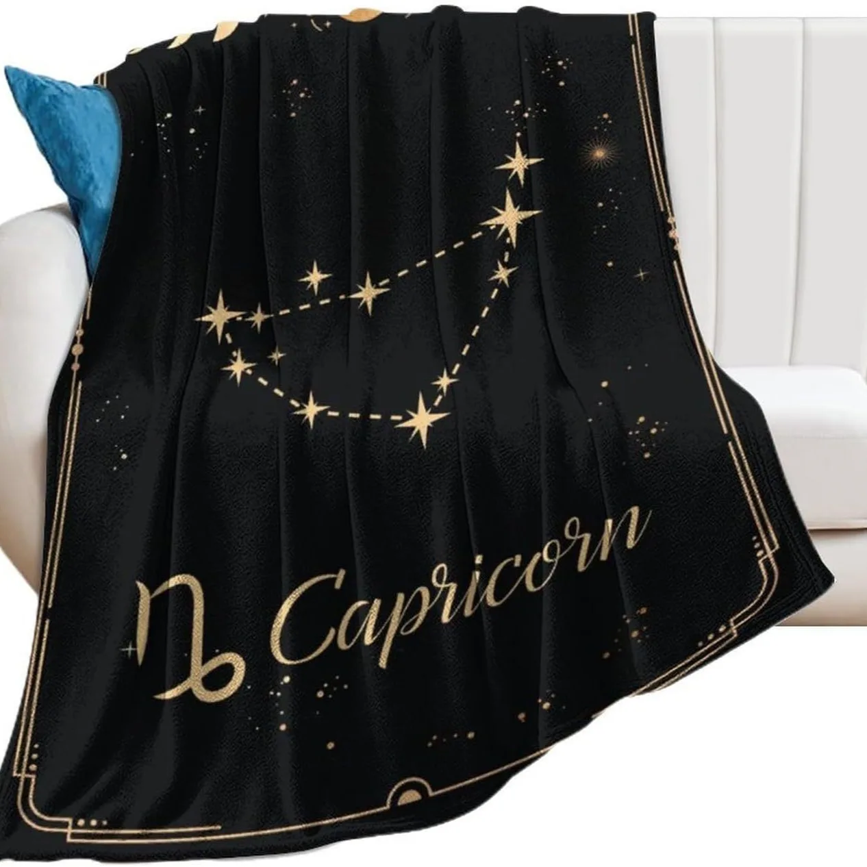 اثني عشر علامات زودياك أنماط بطانية مطبوعة لسرير أريكة السفر التخييم غرفة المعيشة تكييف بطانية لجميع المواسم الهدايا #4