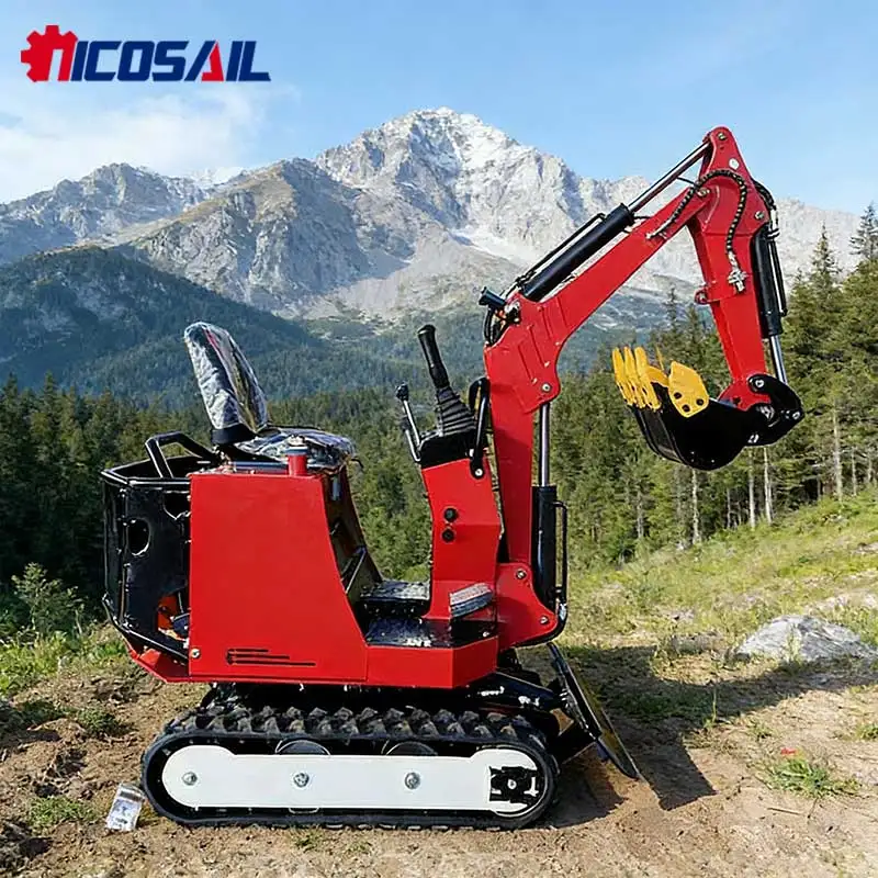 

EPA & EUR5 Compliant Durable Hydraulic Mini Crawler Excavator Multifunctional for Farm work and Home use