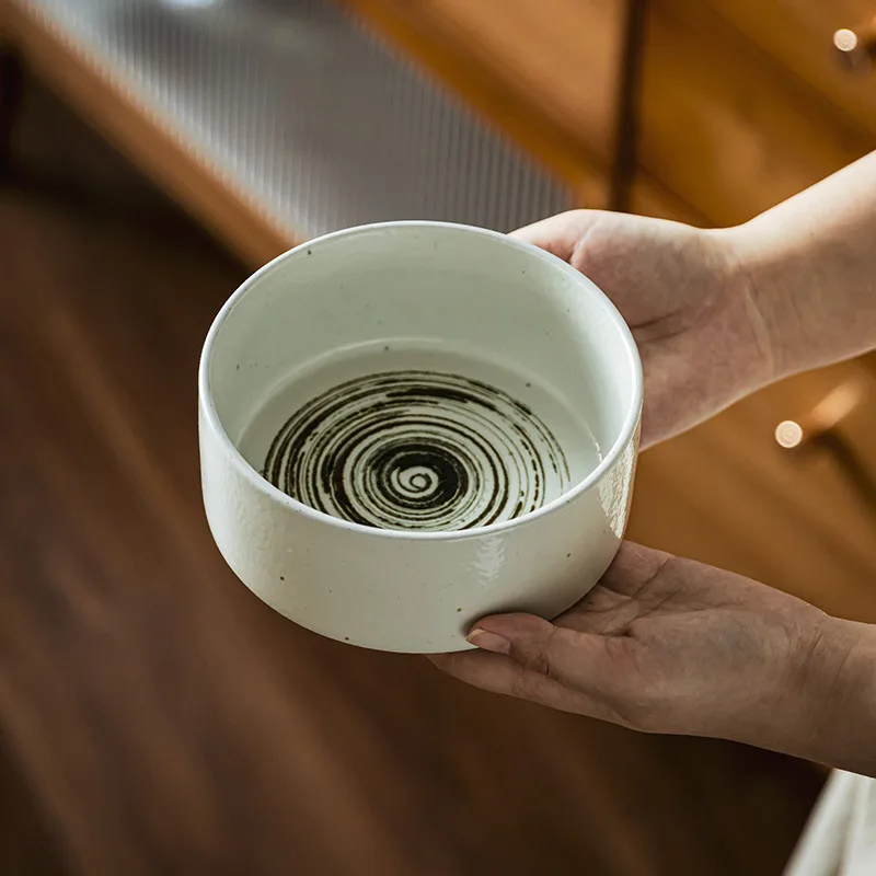 

Vintage Ceramic Fruit Yogurt Bowl Large Salad Cereal Breakfast Dessert Tableware