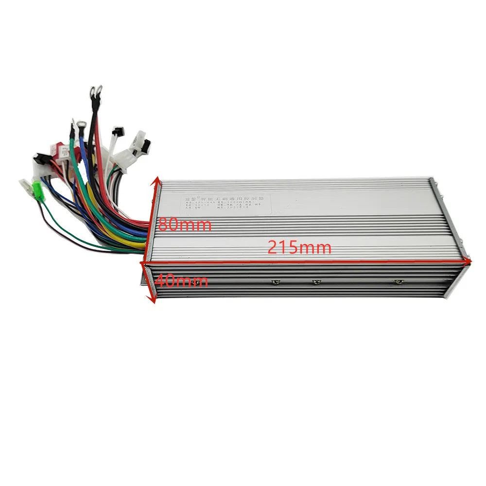 Brushless Controller 48V 60V 64V 1000W Square Wave for Electric Bike/E-bike E-Scooter BLDC