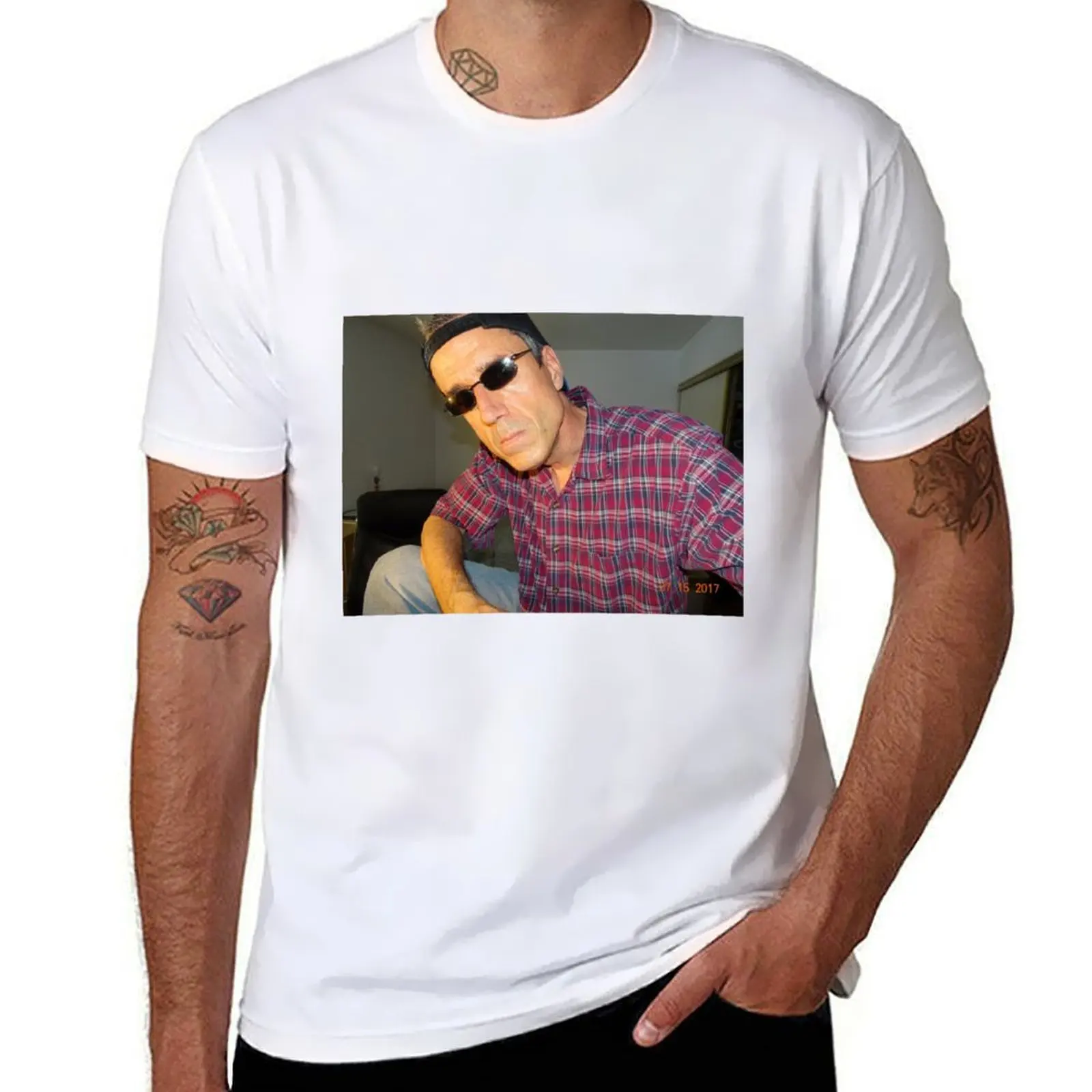 

Terry Davis Stylin T-Shirt man graphic t shirt man t shirt heavy cotton T-Shirt