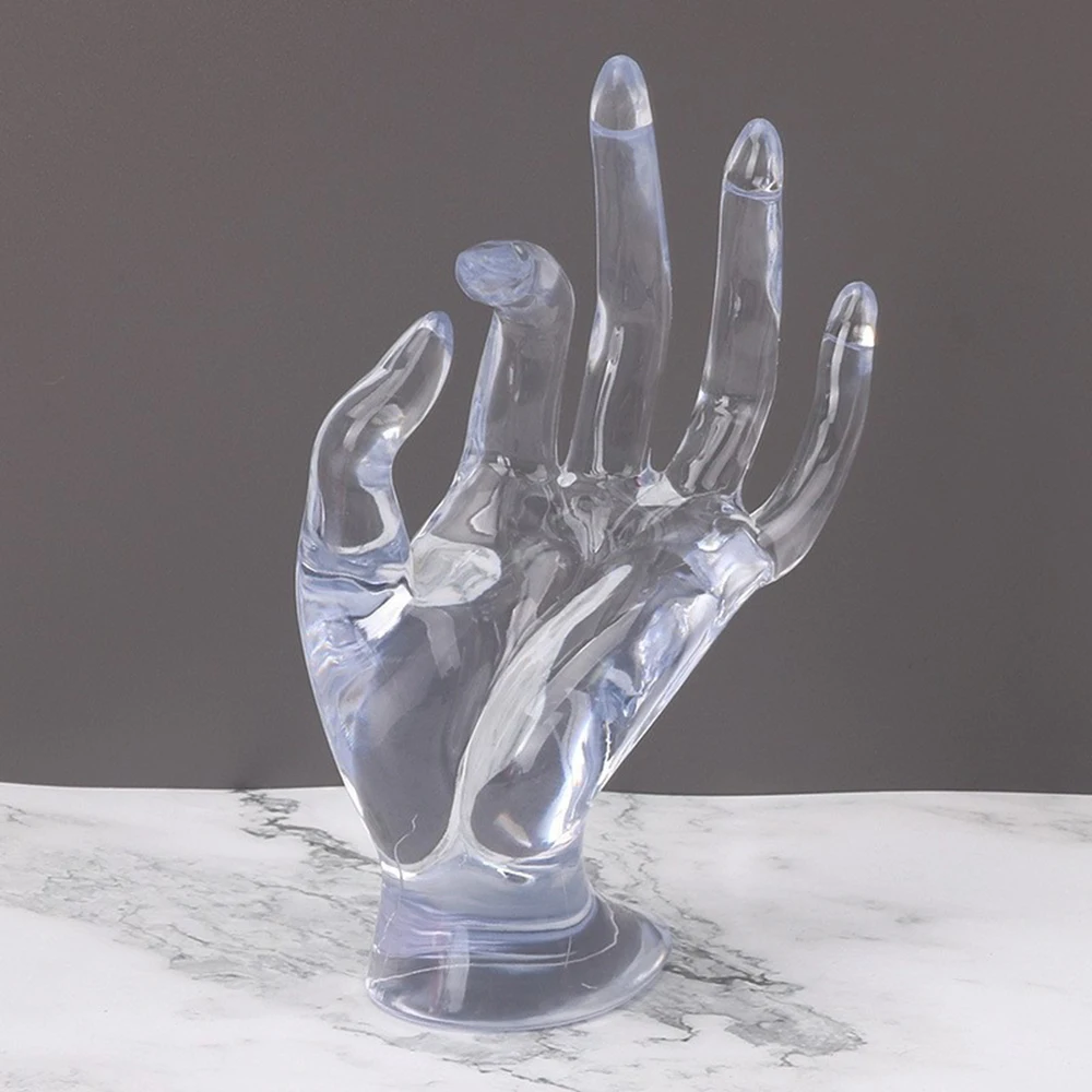 Bangle Watch Jewelry Display Stand Organizer Ok Hand Model Shelf Bangle Ring Storage Holder Decoration Jewelry Packaging