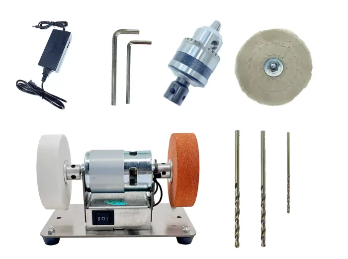 

New Electric Benchtop Sander Multi-functional Sanding Polishing Drilling Machine Top quality