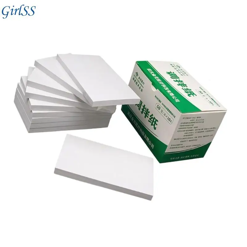 10pcs Per Box Dental Disposable Mixing Sheets Mixing Paper Three Size Option For Professional Adhesive Blending Needs T4MB