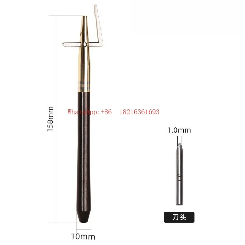 2026GOOD Handmade Leather Goods, DIY Vegetable Tanned Leather, Advanced Grooving Set, Grooving Tools, Cutting And Burying Line