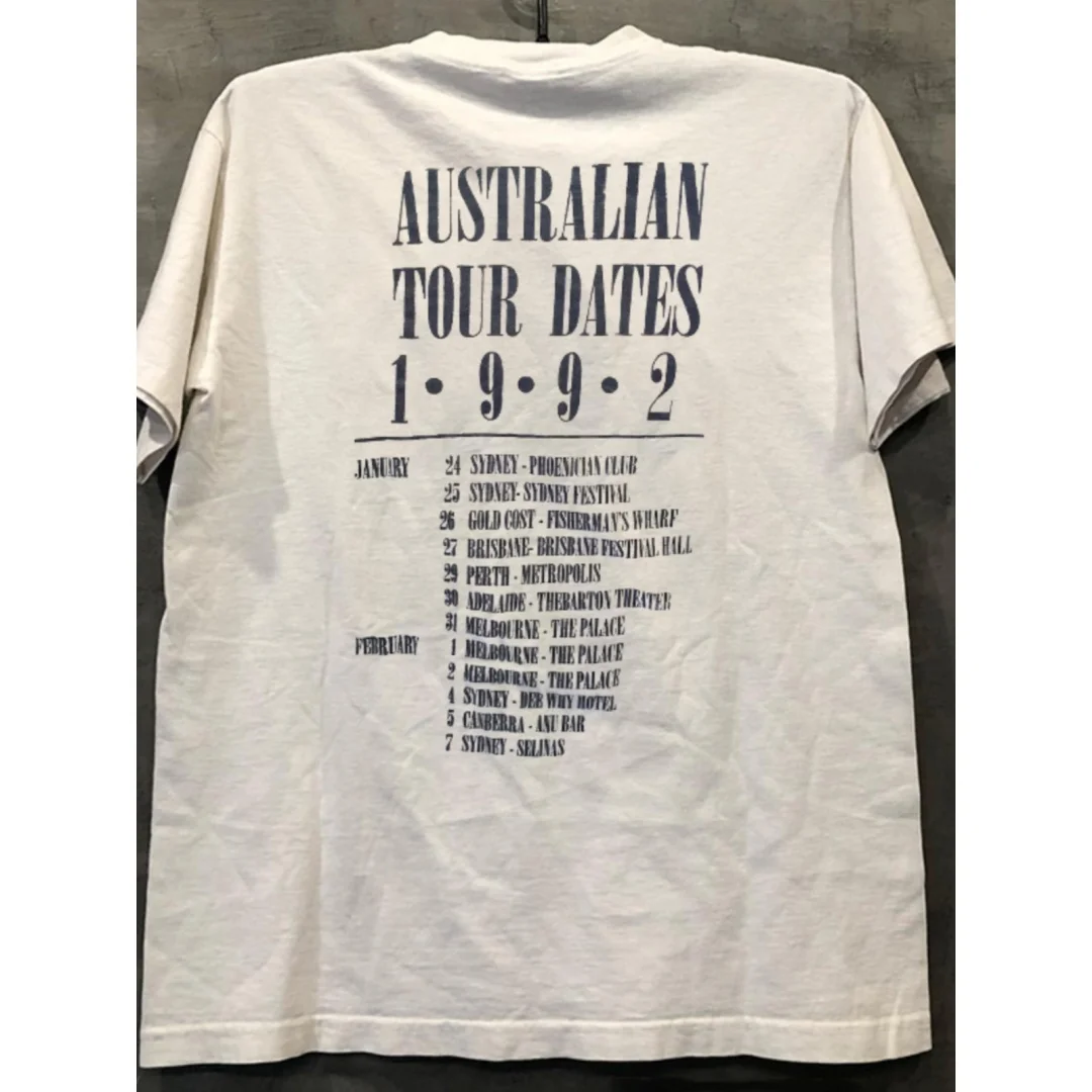 نيرفانا الفرقة كورت كوبين خمر الأمريكية تي شيرت ريترو الصيف القطن الخالص تي شيرت رجالي ملابس الأطفال المحملة Y2k امرأة