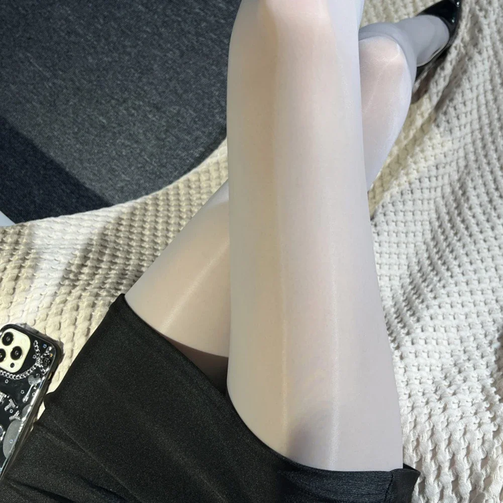 ملابس يومية ملابس نوم سوداء للنساء جوارب طويلة رفيعة للغاية عارية جوارب طويلة بدون حمالات لجميع المواسم قابلة للتطبيق متوسط الحجم #4