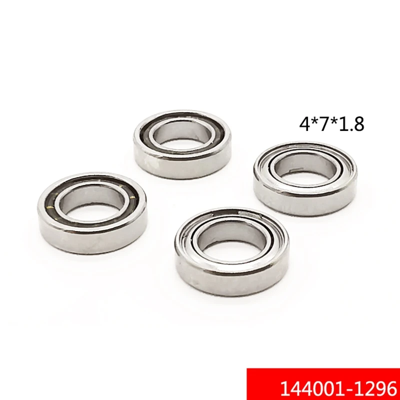 Hot Sale 20X 144001-1296 Bearing For Wltoys 144001 1/14 4WD RC Car Spare Parts Upgrade Accessories,4X7X1.8