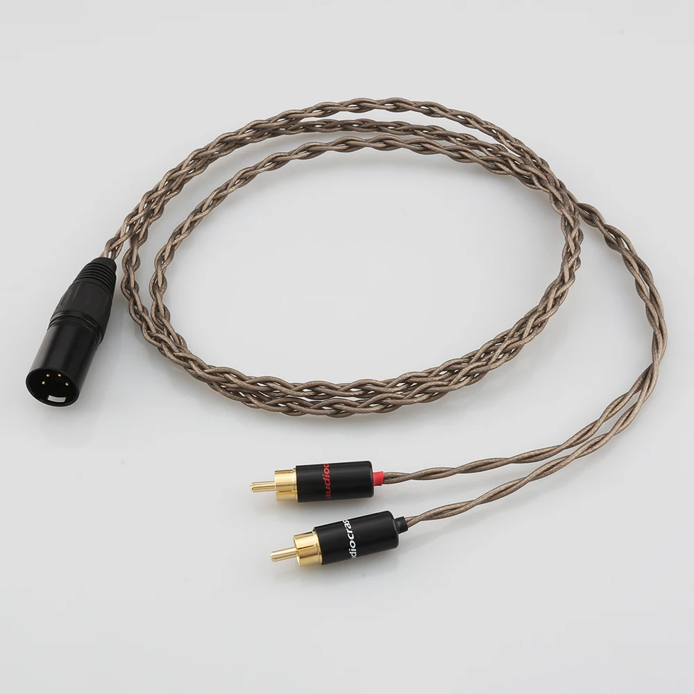 

Nordost Odin 4-контактный XLR-двойной RCA посеребренный сбалансированный соединитель для Hi-End Audio Rings