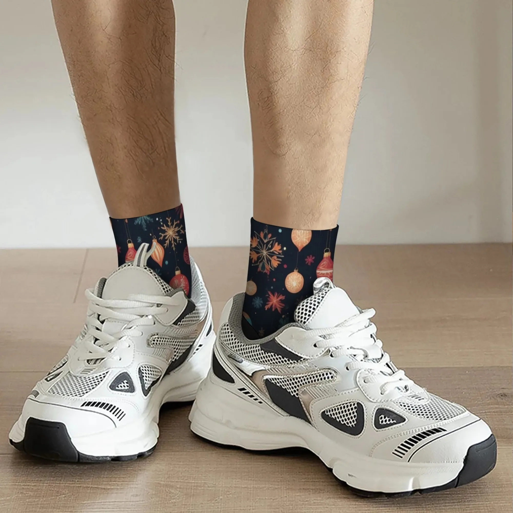 جوارب قصيرة للرجال على طراز الألعاب النارية، جوارب ضغط مجنونة ومضحكة ومبتكرة، ناعمة ومريحة، هيب هوب قابلة للتنفس وخفيفة الوزن