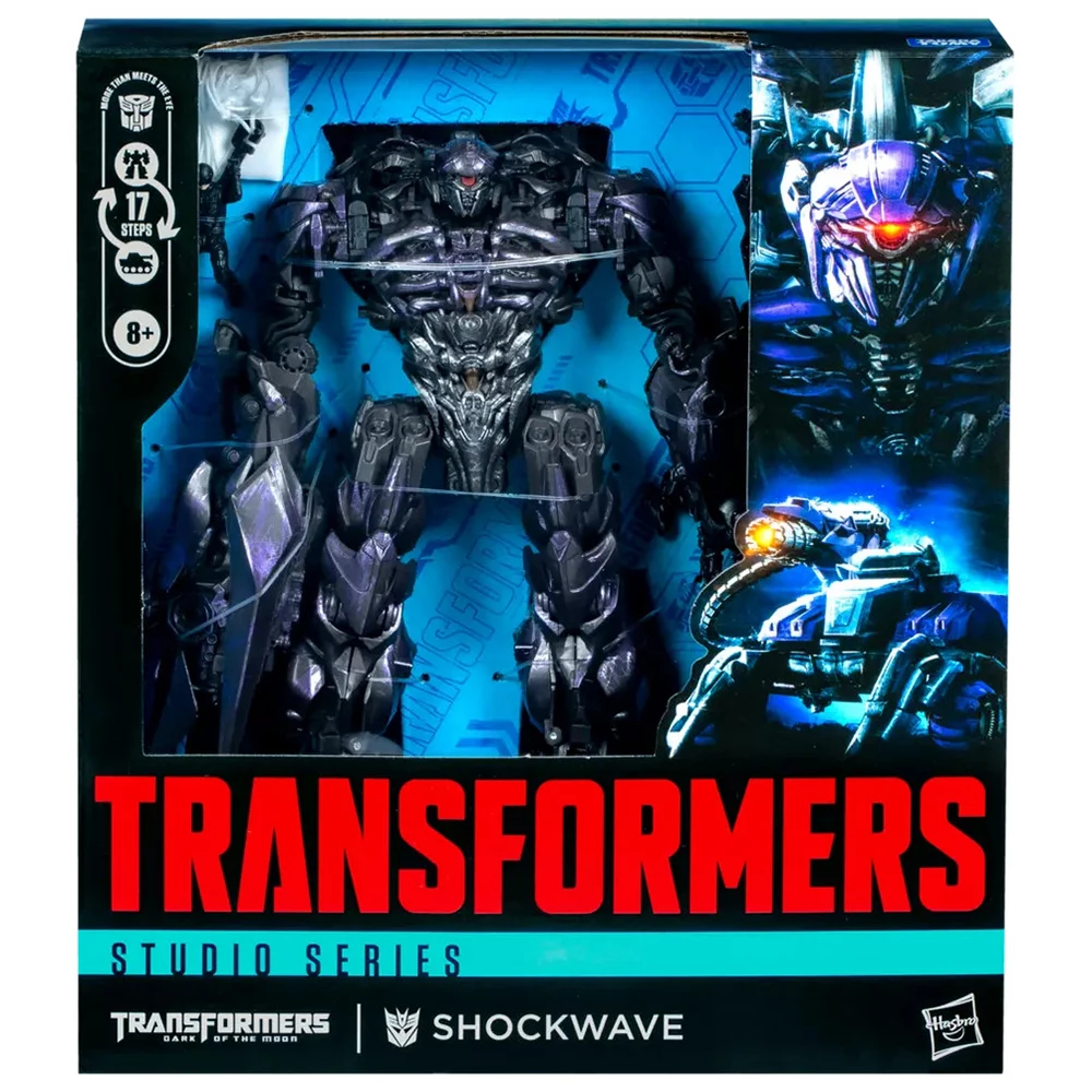 

[In-Stock] Hasbro Transformers Studio Series Shockwave (Dark of the Moon) 21.5cm Leader Class Movie Action Figure Model Toys