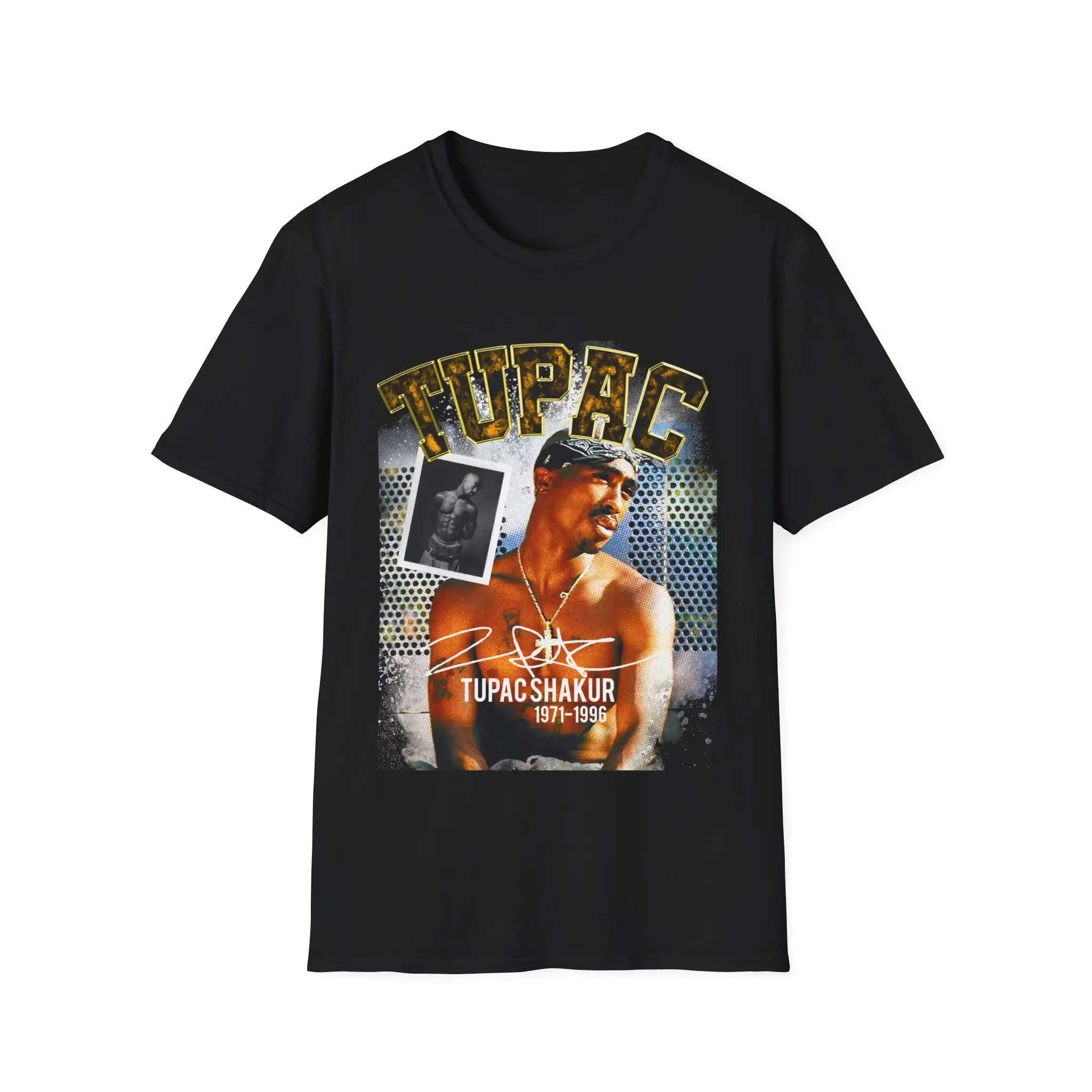 2PAC 1971 1996 T Shirt Tupac Shakur Vintage Bootleg Style