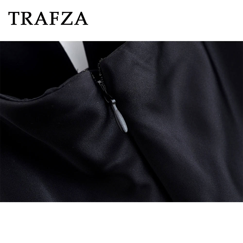 KONDALA شيك الصلبة مثير أنيقة كامي فساتين النساء بلا أكمام Mujer Vestidos موضة 2025 الصيف سستة عطلة الشاطئ فستان طويل