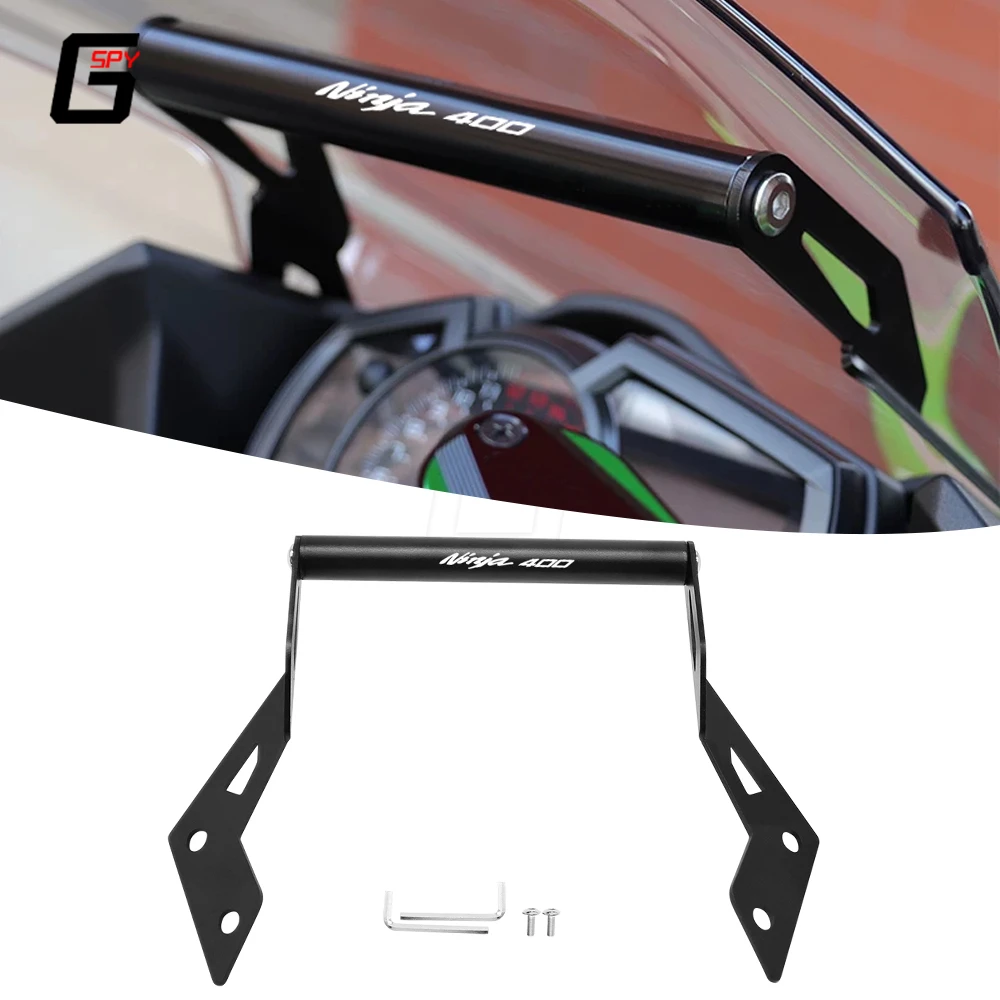 

Motorcycle Mobile Phone Holder Stand GPS Navigation Plate Bracket For KAWASAKI 400 NINJA 400 250 NINJA250 NINJA400 Accessories