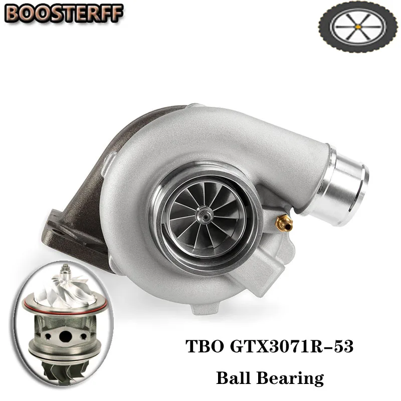 

TBO High-Quality Ball Bearing GTX3071R-53 T3 Turbine housing inlet Billet Wheel 3071R Turbo