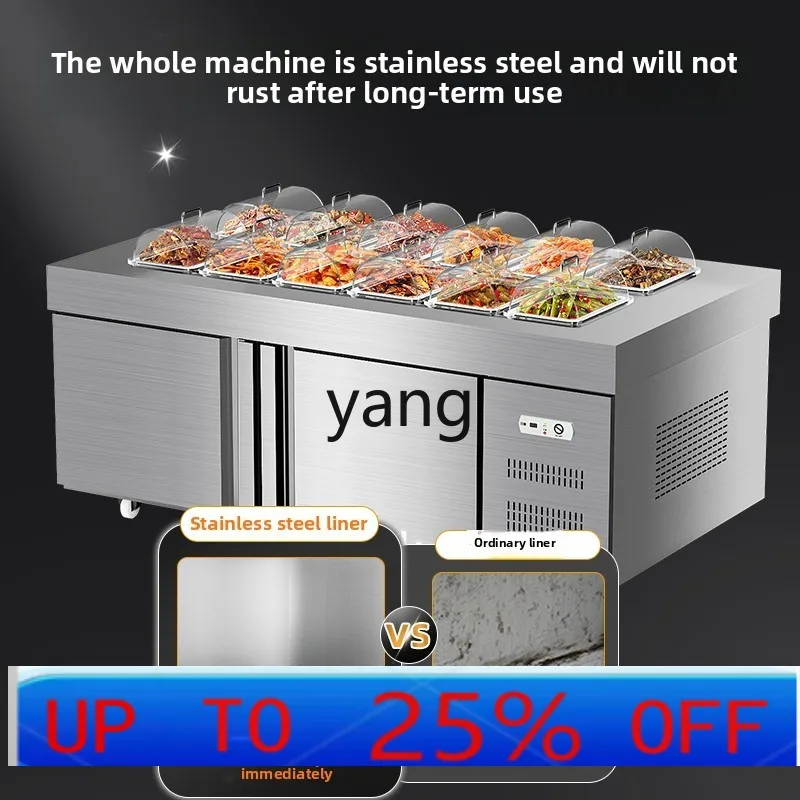 

lmm pickle display cabinet refrigerated fresh salad table kimchi fruit fishing refrigerator