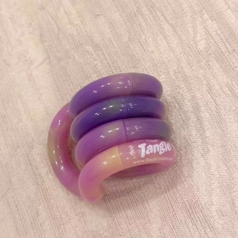 Genuine Tangle Twisting Relaxation Toy Cloud Series / Illusion Stone Series Twisting Fun Concentration Training Educational Toy