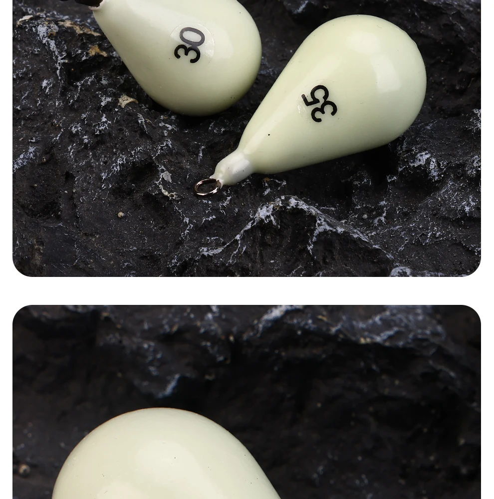 1 Stück 30g - 150g Leuchtender Blei-Sinker mit Weicher Kunststoffhülle – Detail 13