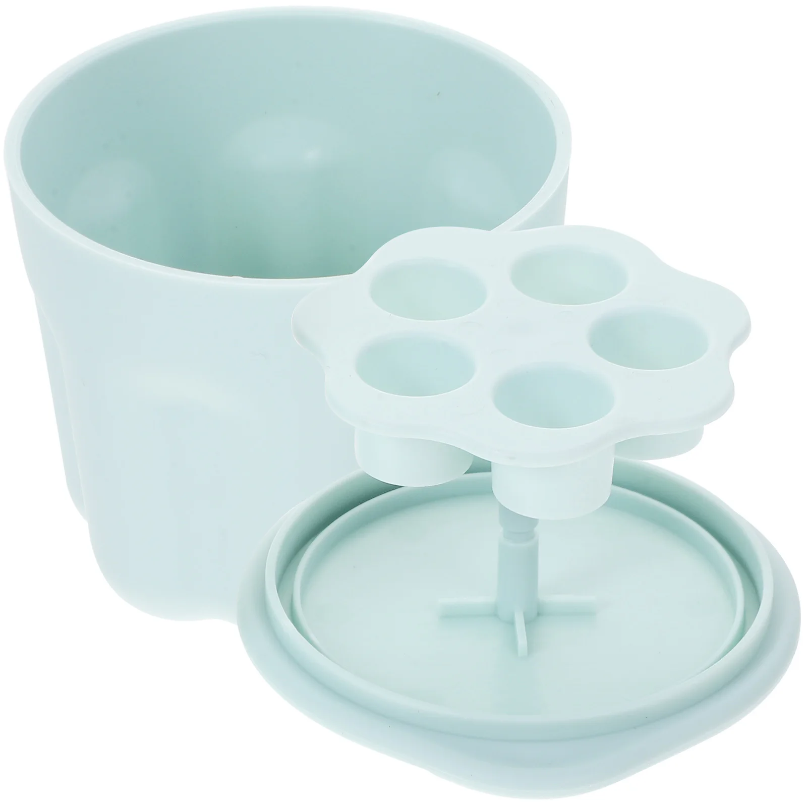 Brush Cleaner Drying Rack Hard to Bend Break Resists Wear Washable with Soap Water Ideal for Makeup Kit Daily Use Organizer