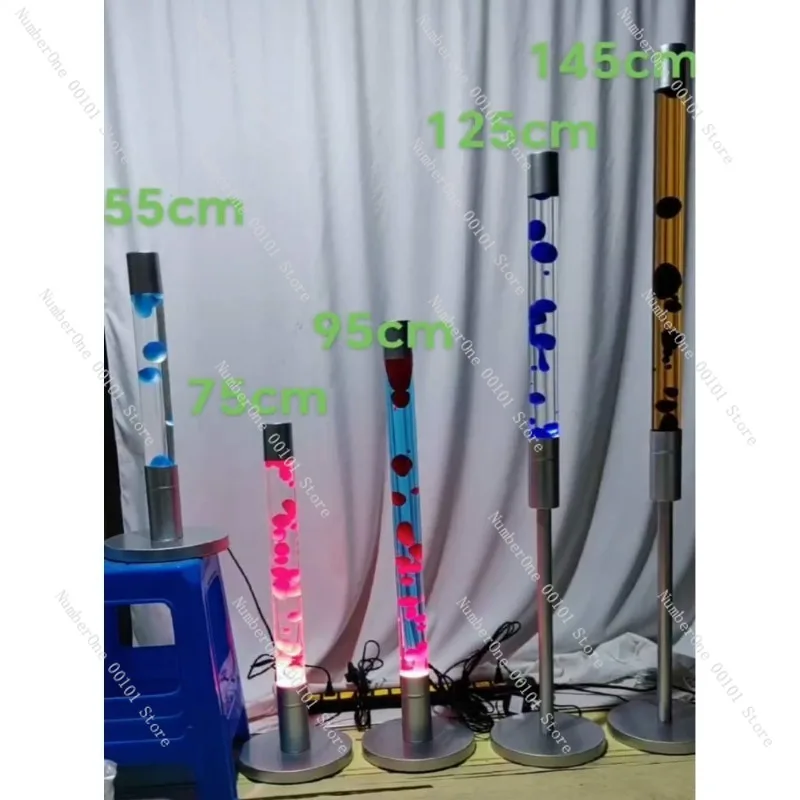 

Торшер из лавы, дизайн медузы, высота 125 см, изысканный декор для освещения настроения