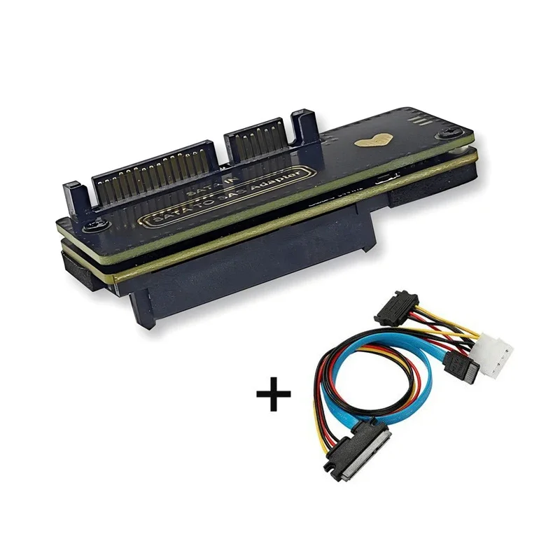 SATA3.0 to SAS SSD Extend Card SATA 22PIN to SAS 29PIN Converter Adapter Solid State Drive Sata 7+15PIN External Connect Cable