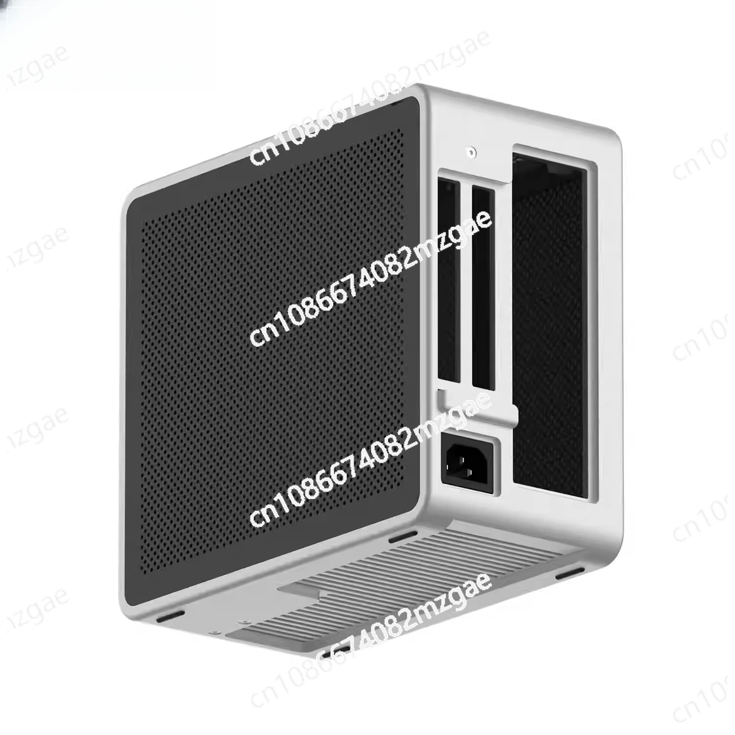 MQ5 All-Aluminum Alloy ITX Case - Compact Desktop Mini A4 Chassis with Integrated Design for PCs