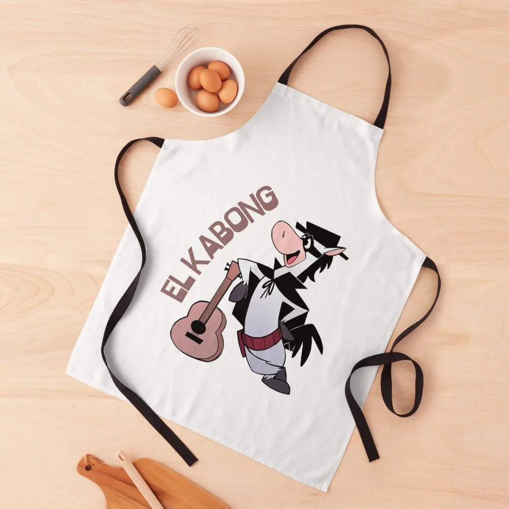 

El Kabong for men and women Apron Costume Waiter Custom kitchen and home Apron