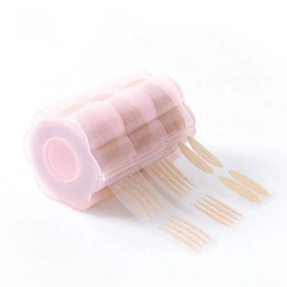 Wholesale 600 PCS Lace Double Eyelid Patch Plum Blossom Type Invisible Eye Patch Roll Self-Adhesive Olive Type Delivery Tool