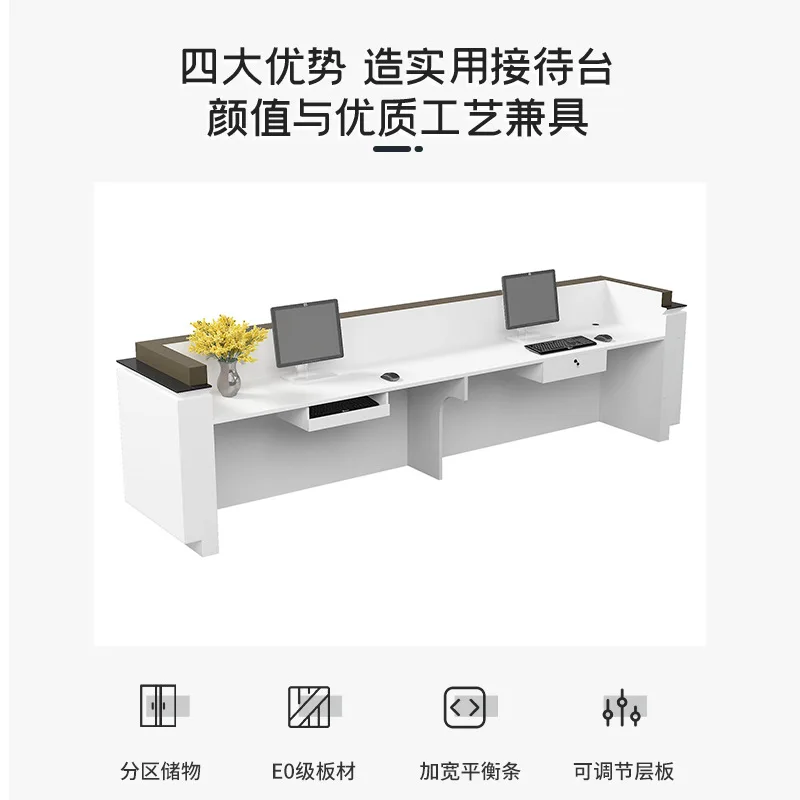 Company paint front dental clinic, dental clothing store beauty salon reception desk training institution