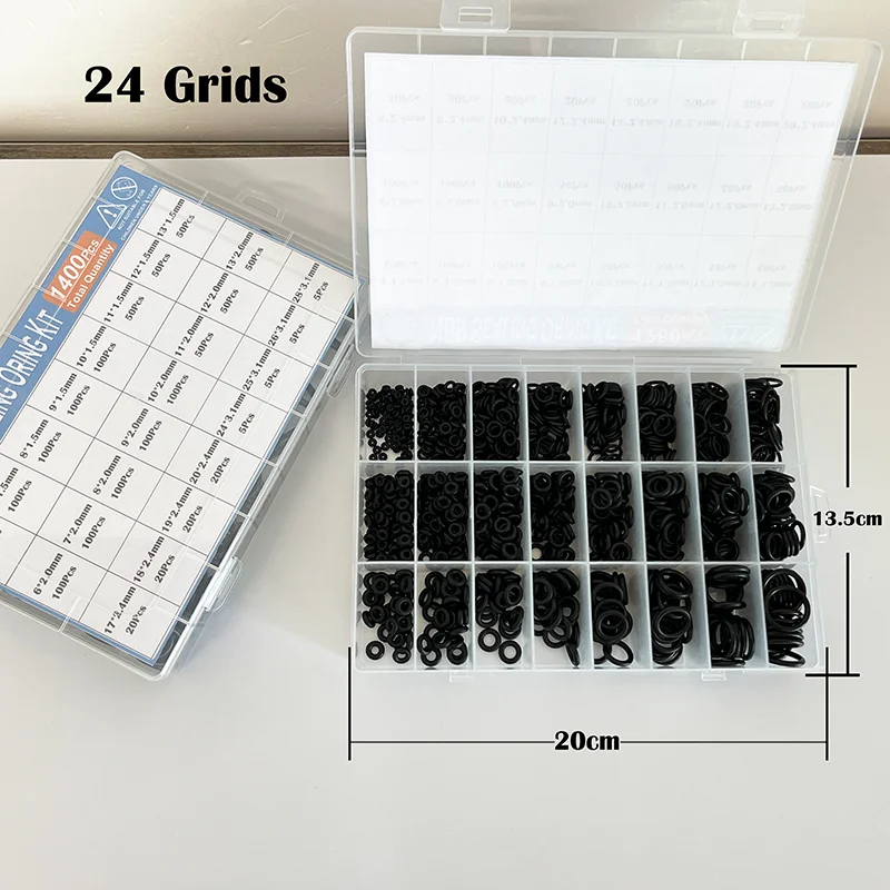 NBR O 링 니트릴 고무 블랙 O-링 오일 내마모성 방수 씰링 가스켓 수도꼭지 파이프, 자동차 배관 공압 OR링 키트