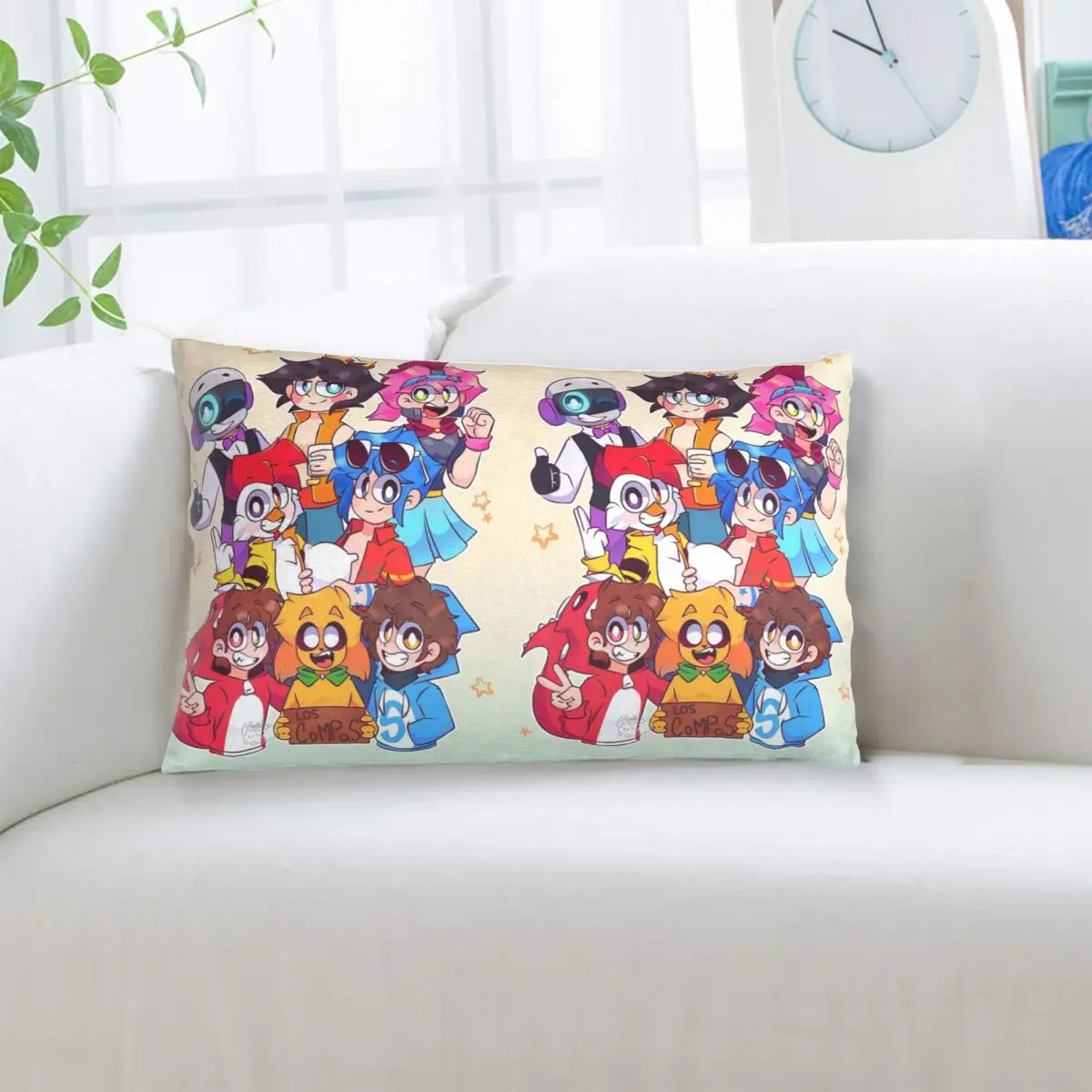 

Декоративная наволочка Compas Family прямоугольной формы для подушки, для спальни, дома, для комфорта, для декоративной подушки