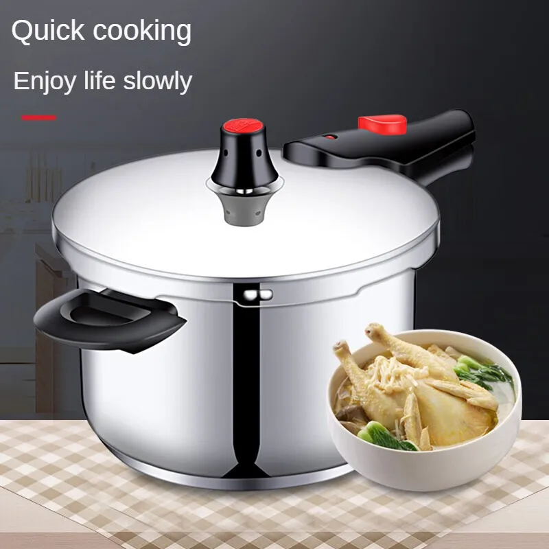 Double Happiness Safe Child Lock Pressure Cooker 304 Stainless Steel High Pressure Cooker Gas and Induction Cooker Universal