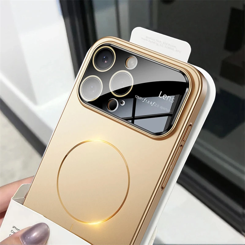 Kameraschutz Magnetische Hülle für Magsafe IPhone 17 Air 16 15 14 13 12 Pro Max Plus IPhone 17 Pro Max 16 Pro Mac Safe Phone Cover