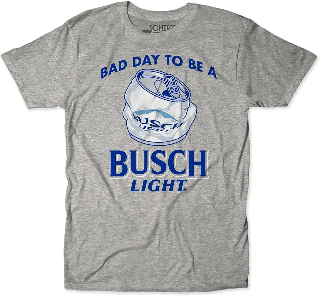 Bad Day to Be A Crushed Beer Can Unisex  High Quality 100%Cotton Short Sleeve