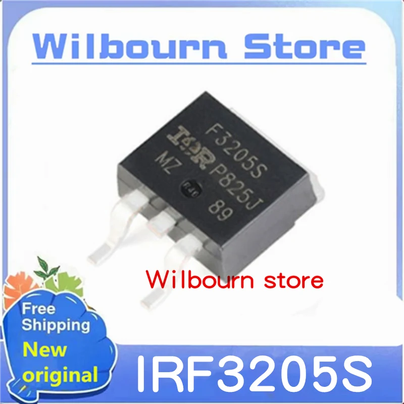 10PCS~100PCS/LOT IRF3205S F3205S IRF3205STR  IRF3205STRLPBF TO-263 New original