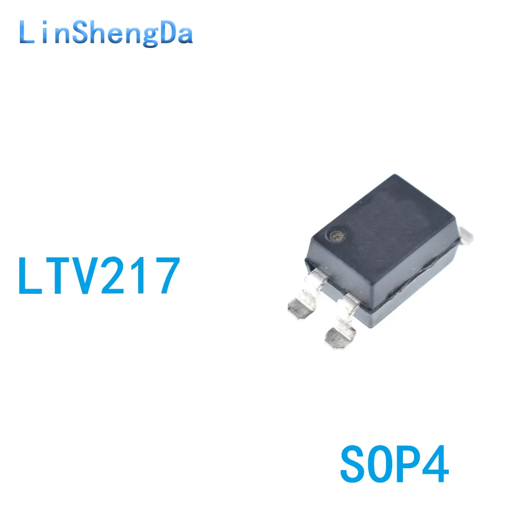 10PCS LTV217 SOP4 patch LTV-217-TP1-G L217 optocoupler