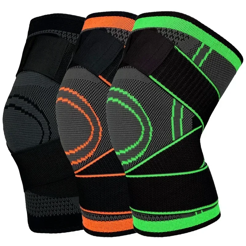 

1 Pcs Sports Knee Pads Crossfit Knee Support Braces Men Women Fitness Compression Sleeve Kneepad for Arthritis Joints Protector