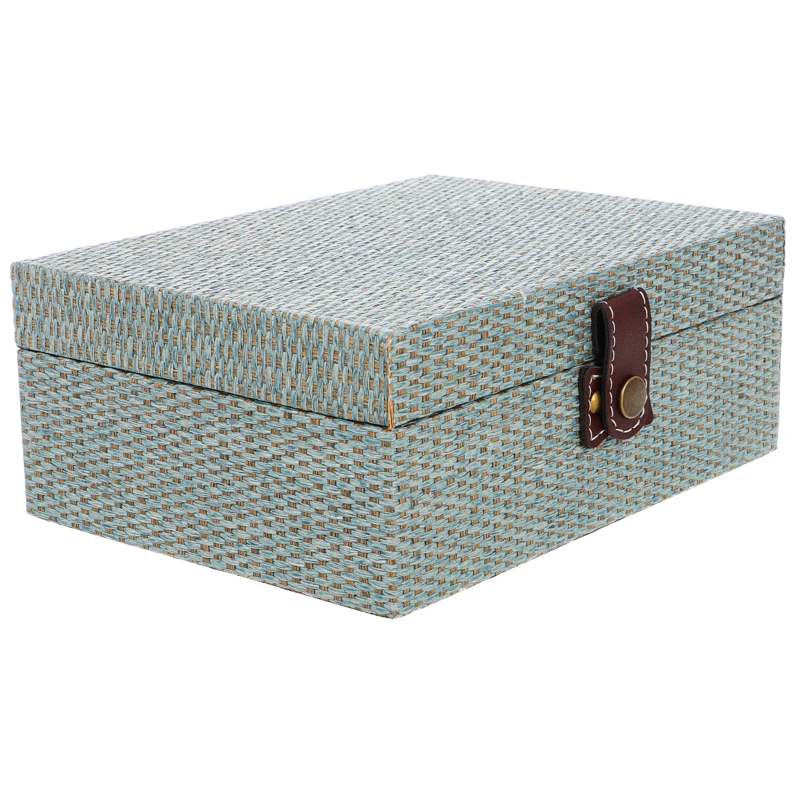 

Wooden Storage Box Hinged Lid Large Capacity Jewelry Organizer Decorative Keepsake Container For Mementos Photos Trinkets