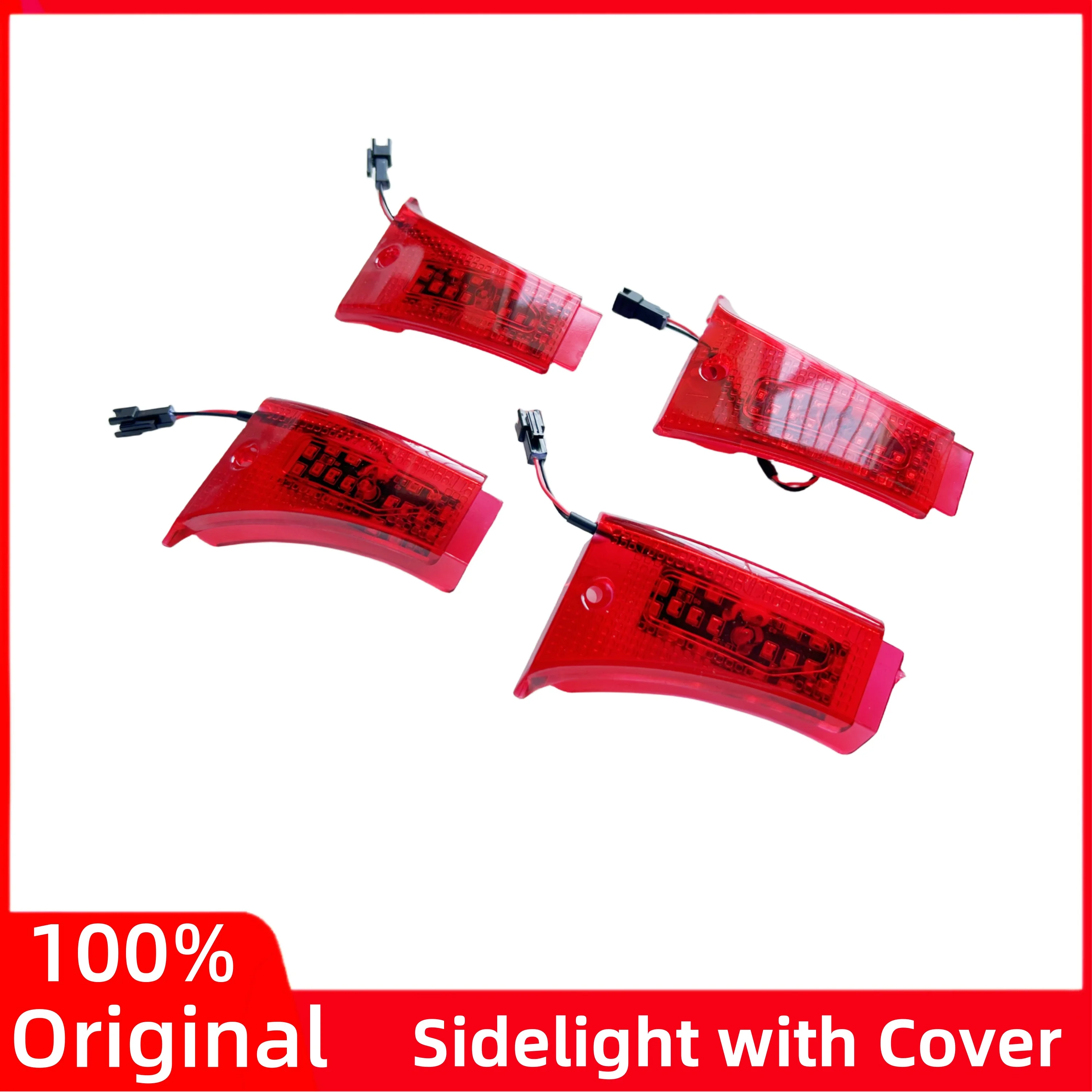 Original Sidelight with Cover for Joyor S5 S8 S10 S series  Electric Scooter Deck Lamp Front Rear Light Tail Light Parts