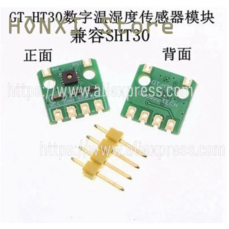 1 Stuks GT-HT30 Sht30 Hoge Precisie Digitale Temperatuur En Vochtigheid Meetsensor Module Iic I2c Interface