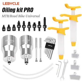Lebycle MTB Road bicycle Alloy Bleeding kit for Shimano Brake Oil bleed Tool System Use Mineral Oil Brake Tools