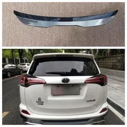 Fit For Toyota RAV4 RAV 4 Hatchback 2013-2017 Black Spoiler ABS Plastic Car Rear Wing Primer Color Rear Spoiler Car Styling