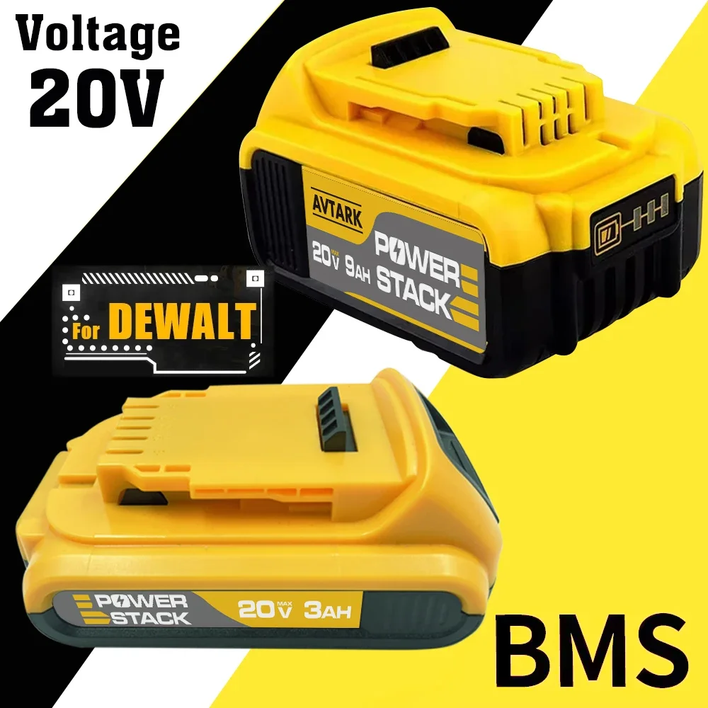 

New 100% Original 12000mAh 20V for Dewalt Power Tool Battery DCB206 20V 18.0Ah Battery DCB206 20V Battery DCB205 DCB200