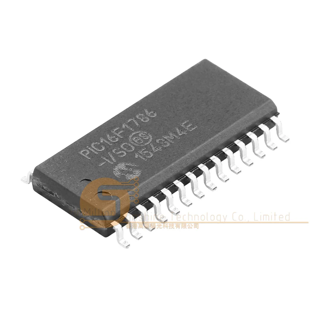 2pcs PIC16F1786-I/SO SOIC-28-300mil PIC 32MHz 8 Bit 14KB