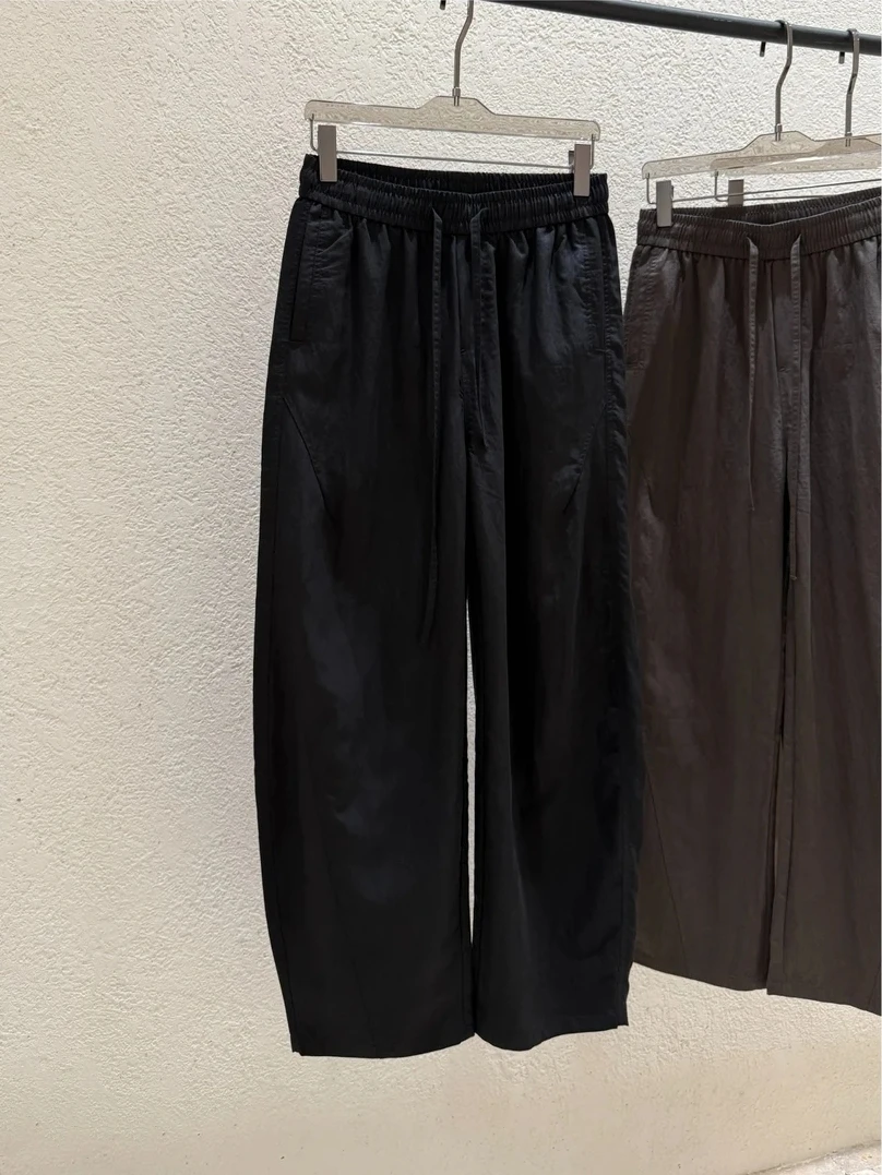 

Ультратонкие дышащие повседневные брюки, мужские свободные широкие брюки-шаровары, лиоцелловые ультралегкие длинные брюки Cool Feeling