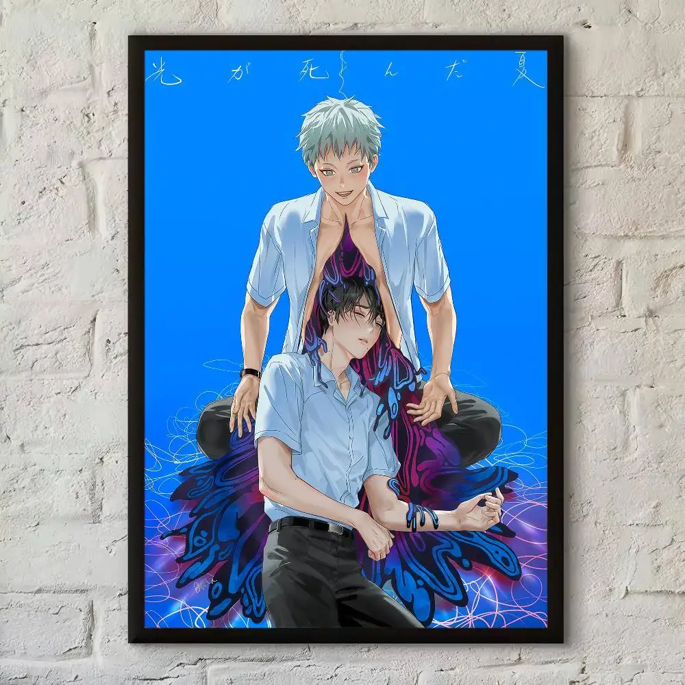 ملصقات الرسوم المتحركة الهزلية S-Summer H-Hikaru Died ملصقات جدارية عالية الجودة لزجة عالية الجودة لتزيين جدران غرفة المنزل #3