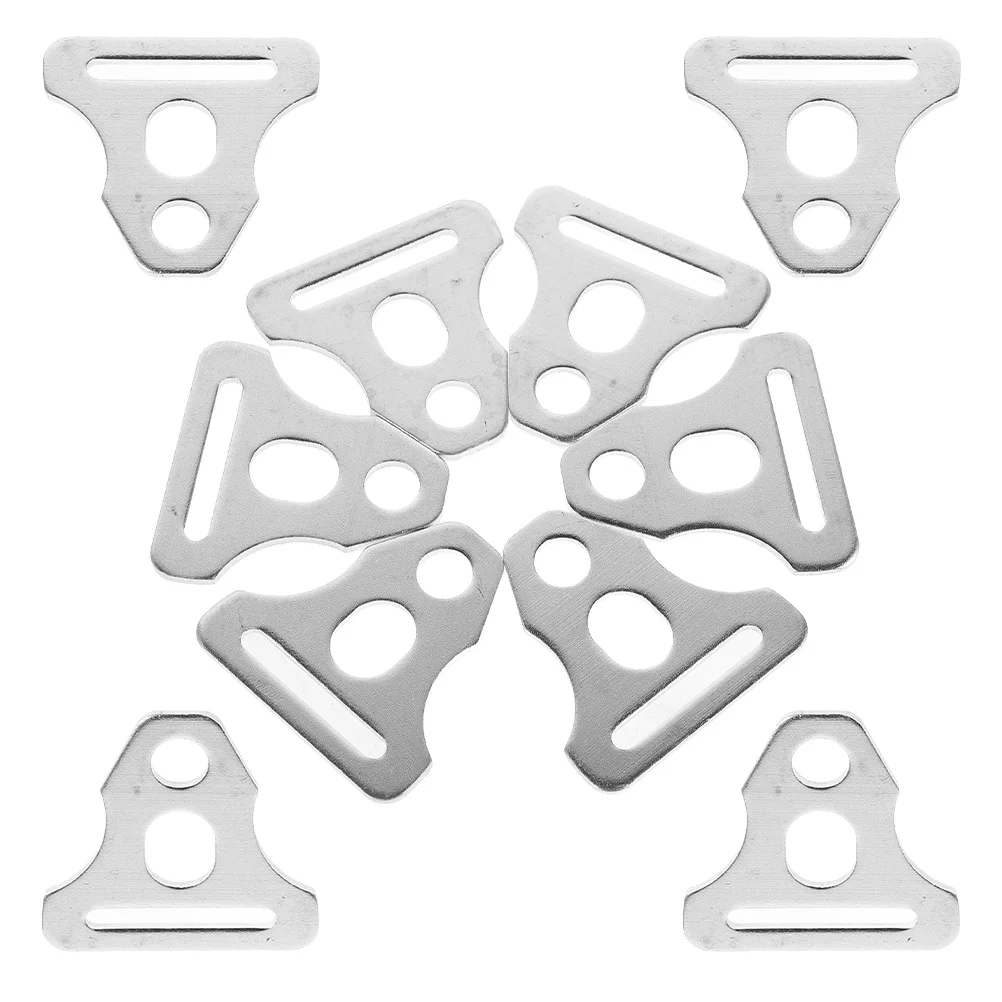 

10Pcs Tent Rope Buckles Lightweight Windproof Rope Tensioners Anti-Slip Fasteners Camping Outdoor Use